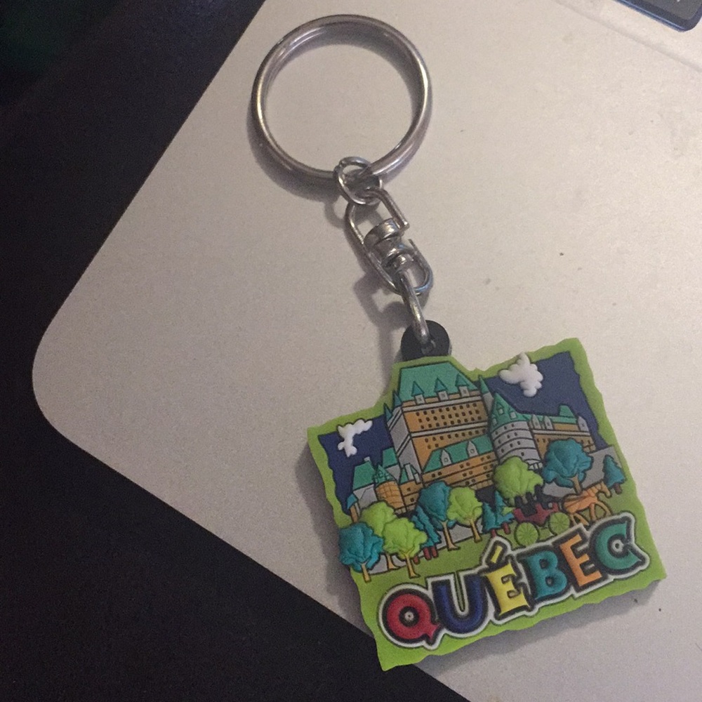 Quebec Keychain
